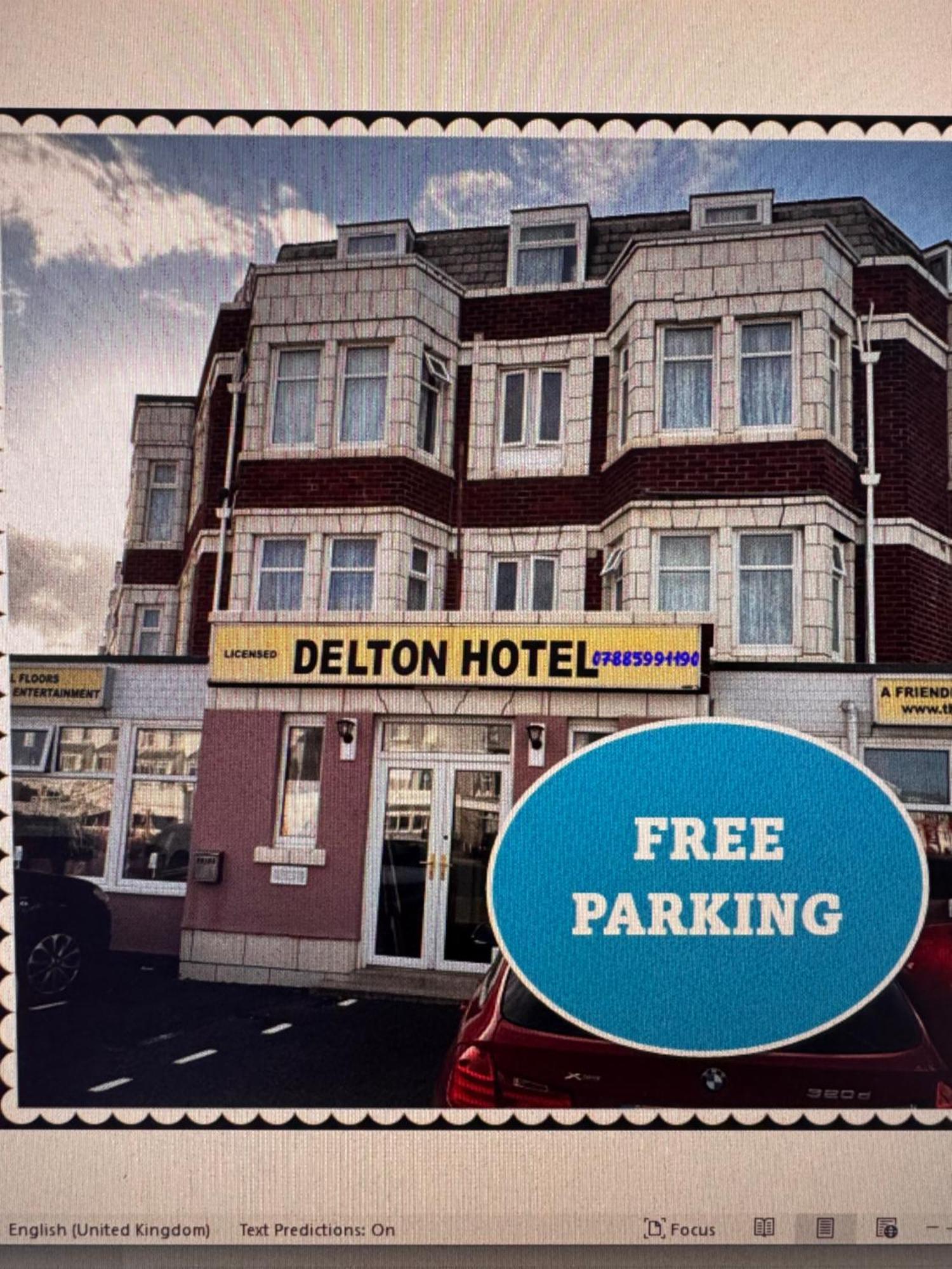 Delton Hotel Blackpool Exterior photo